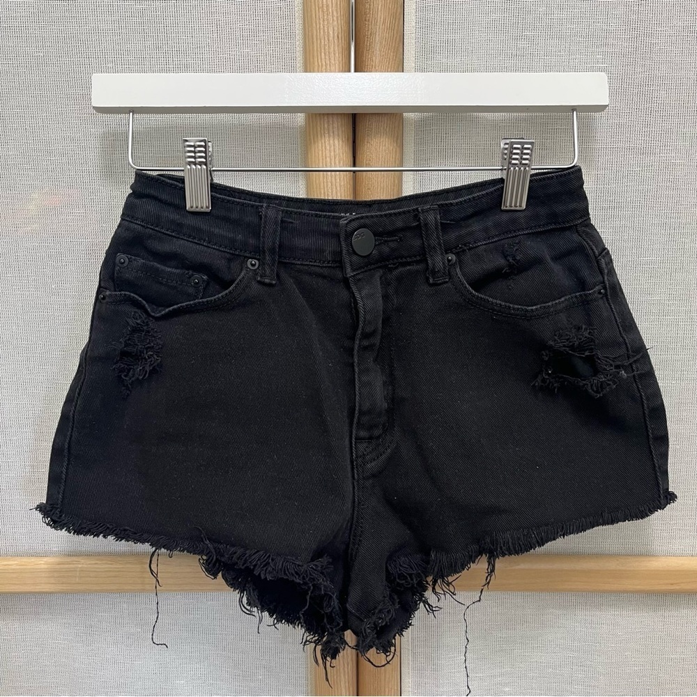 BDG High Rise Cheeky Black Denim Jeans Size 26